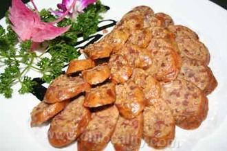 Mongolian mutton sausage