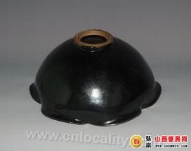 Huairen black glazed porcelain