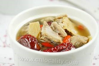 Huangqi mutton soup