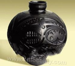 Qingxu black pottery