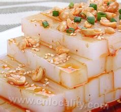 Mongolian bean jelly