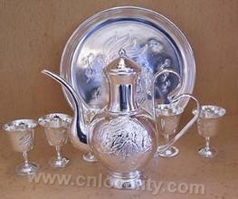 Mongolian silverware