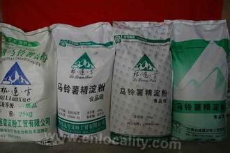 Potato refined starch