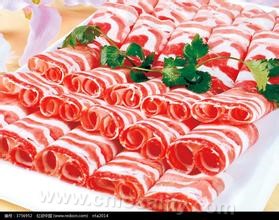 Cattle and sheep roll meat