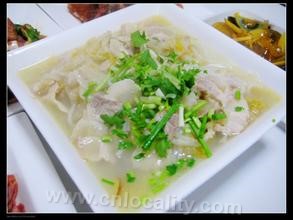 Braised white meat with Chinese sauerkra...