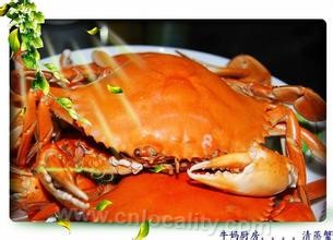 Steamed crab in Benxi