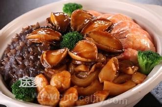 Braised seafood family mart fu