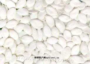 Non-forked white melon seed