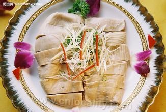 Steamed pork tripe