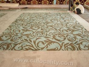 Handmade wool carpet