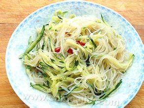 Cucumber vermicelli