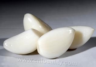 Pizhou white garlic