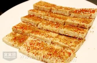 Baked tender tofu