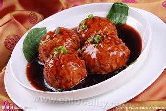 Stewed Pork Ball in Brown Sauce