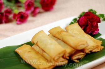 Yangzhou spring rolls