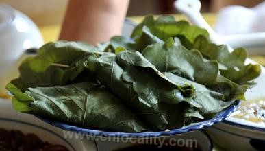 Wave leaf cake