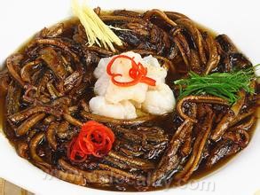 Shredded eel