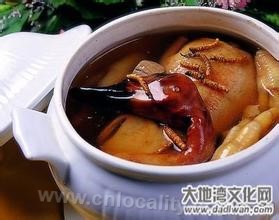 Whole duck with cordyceps sinensis