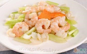 Shrimp with bad sauce