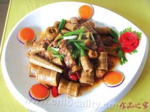 Braised bamboo shoots