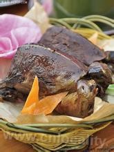 Roasted wild pigeon