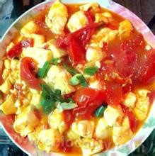 Tofu with tomato