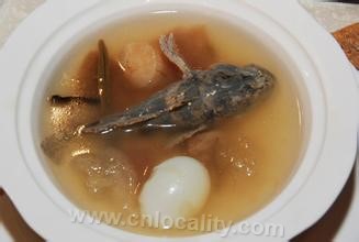 Songjiang four-gill bass soup