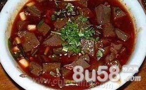 Shanghai pig blood flat