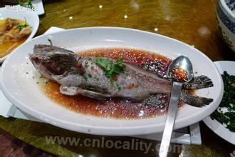 Steamed fish in Shanghai