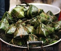 Wrapped zongzi