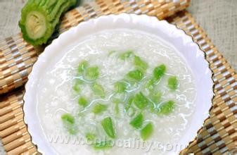 Bitter melon porridge