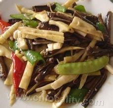 Eel bitter bamboo shoots