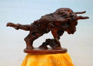 Wuning genyi root carving