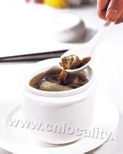 Stewed live sea cucumber