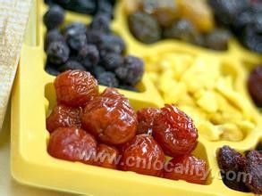 Candied preserved fruit