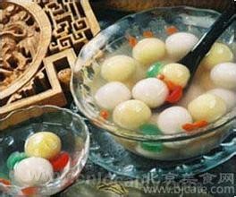 Fresh fruit xian Tang Yuan