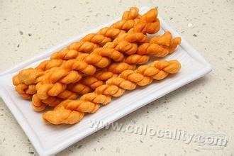 crisp fried dough twist