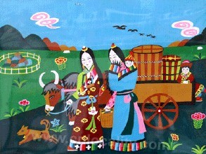 Huangzhong folk painting