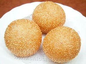 Sesame fried pile