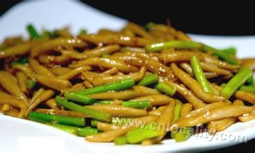 Sorghum noodle fish