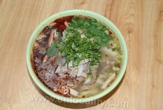 Mutton offal soup